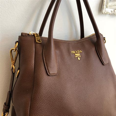 prada purses brown leather|prada authentic bags collection.